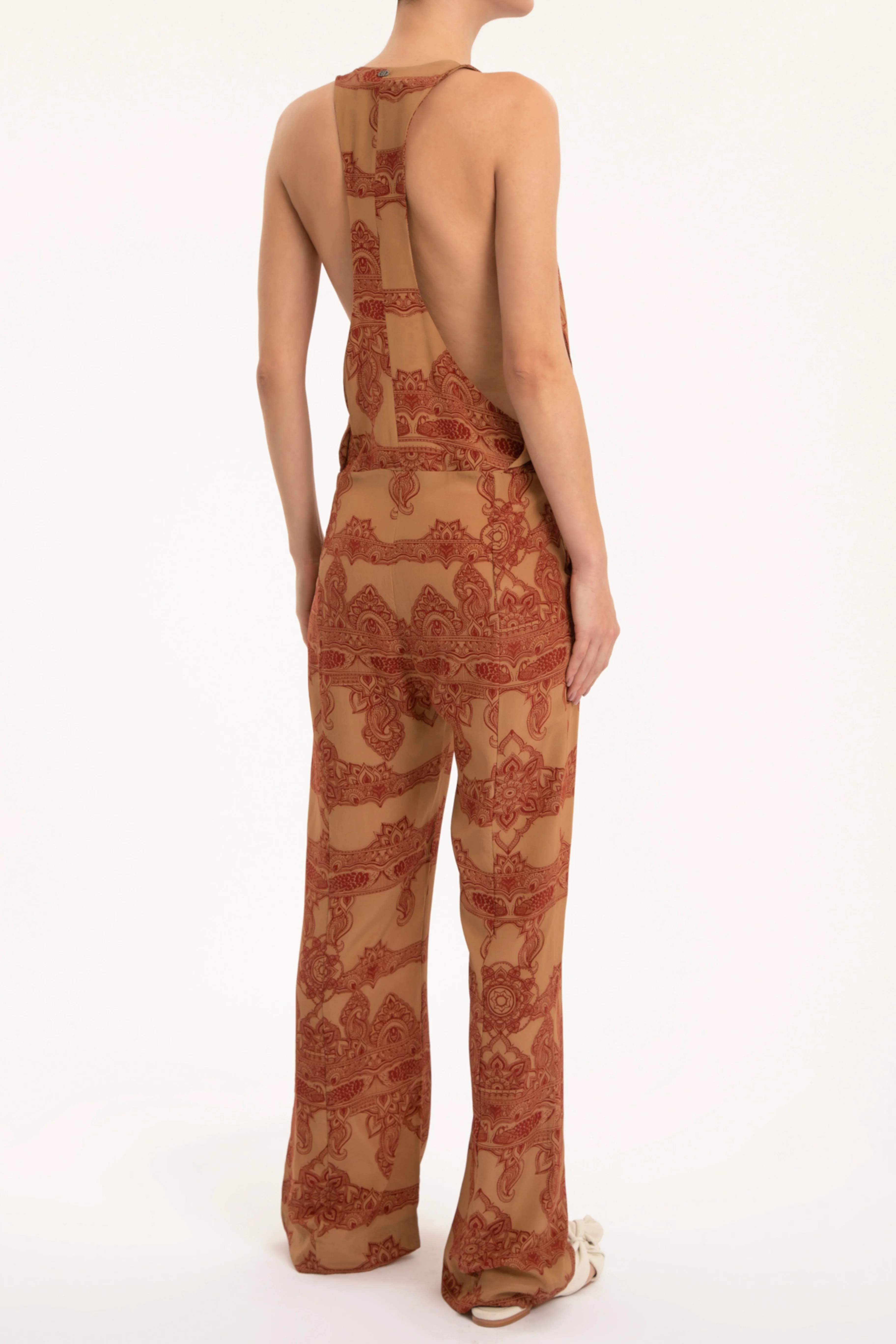 Henna Print Jumpsuit - Image 2