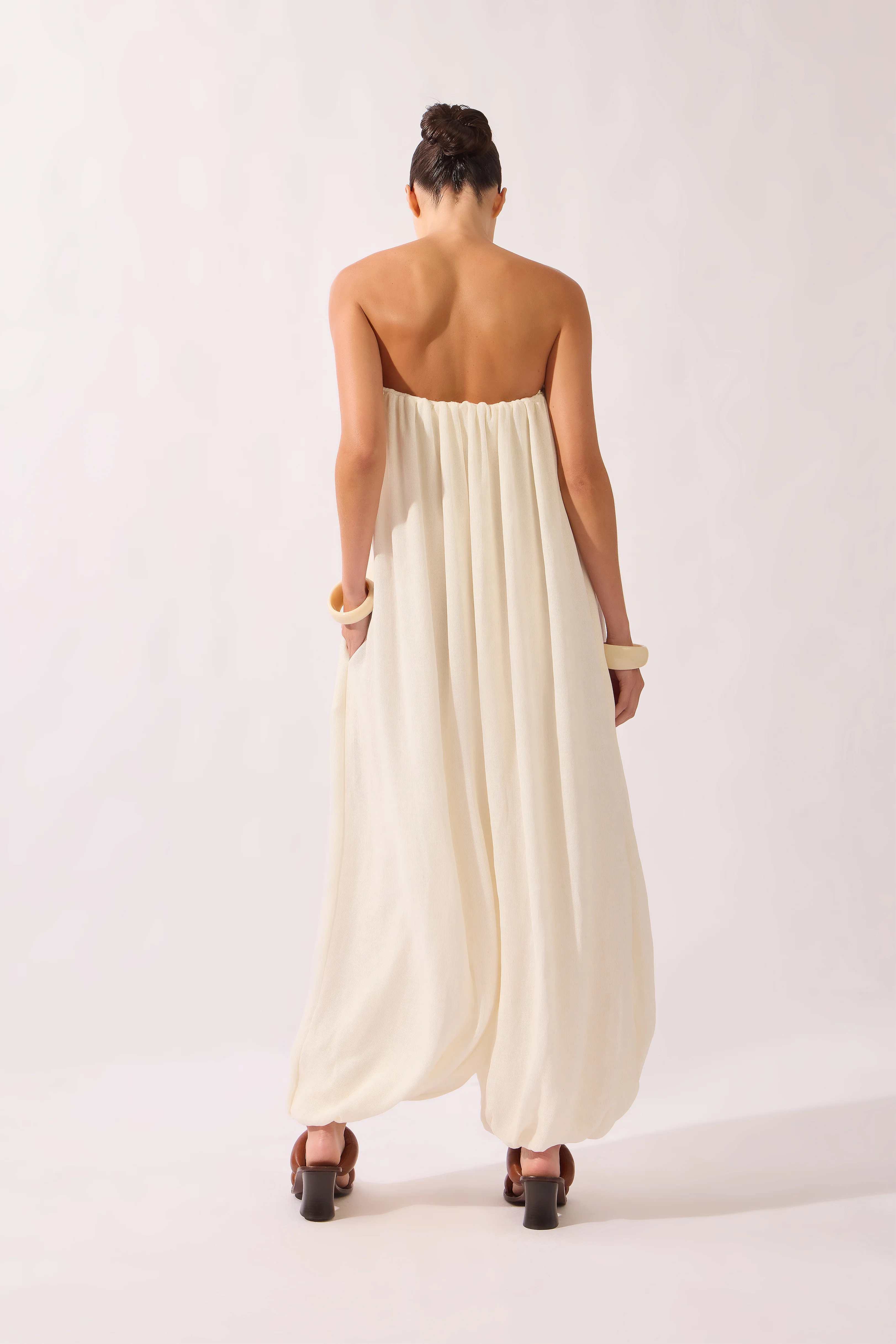 Solid Maxi Jampsuit - Image 2
